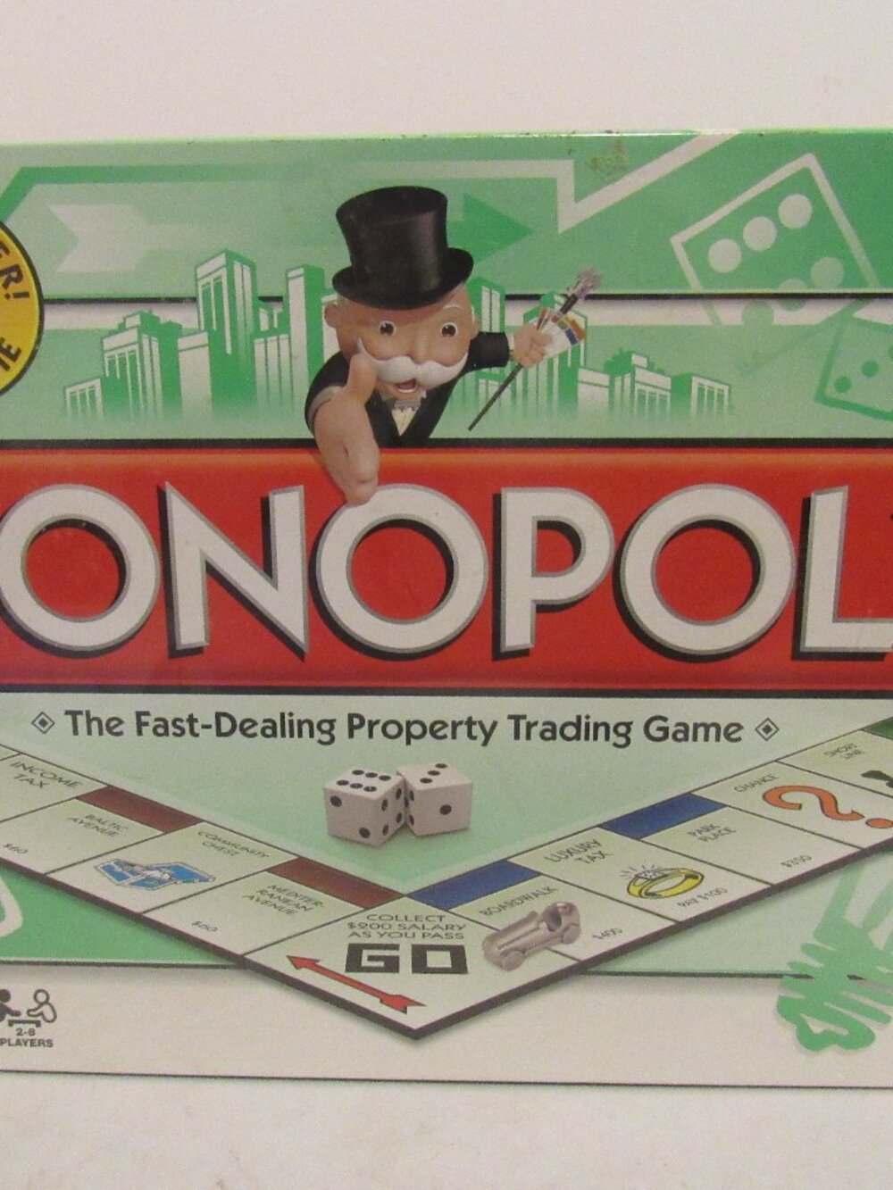 Monopoly The Fast-Dealing Property Trading Board Game Hasbro Parker Brothers